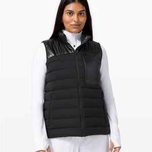 Lululemon Navigation Stretch Down Vest Style W4BLLS size 6